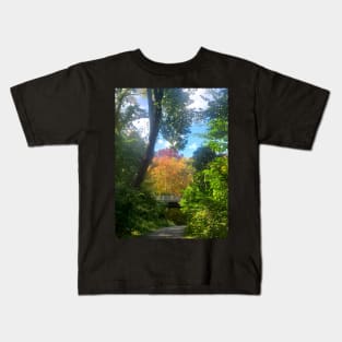 Fall Stroll Kids T-Shirt